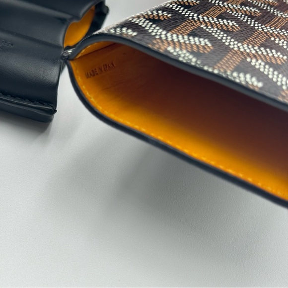 (SOLD) GOYARD Goyardine Churchill 3 Cigar Case Black - Picture 13 of 13